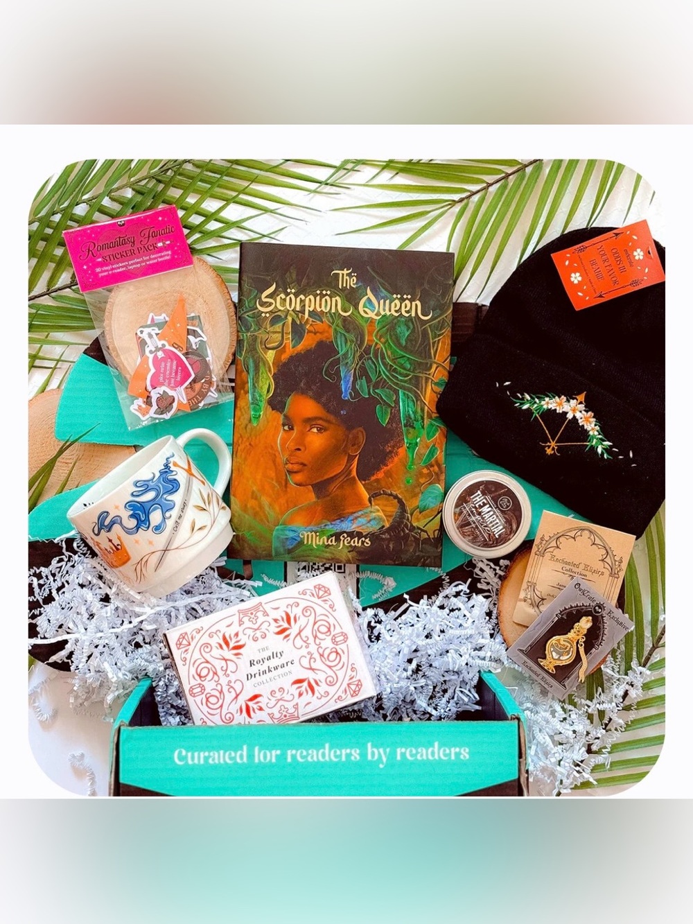 OwlCrate Set 3: The Scorpion Queen NIB!